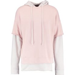 Bluzy męskie: Mennace Bluza z kapturem asylum white/pink