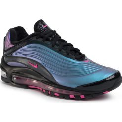 Buty NIKE - Air Max Deluxe AJ7831 004 Black/Laser Fuchsia. Różowe półbuty damskie Nike, ze skóry ekologicznej. Za 849,00 zł.