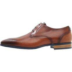 Giorgio 1958 Eleganckie buty favo/cotto. Brązowe buty wizytowe męskie Giorgio 1958, z materiału, na sznurówki. Za 719,00 zł.