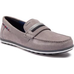 Mokasyny GEOX - U Mirvin A U924LA 00022 C9007 Stone. Szare mokasyny męskie Geox, z zamszu, klasyczne. W wyprzedaży za 369,00 zł.