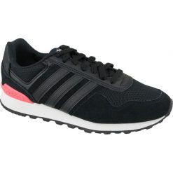 Czarne Buty adidas Neo 10K W F99315. Czarne buty sportowe damskie Adidas, bez wzorów, z materiału, sportowe. W wyprzedaży za 299,00 zł.