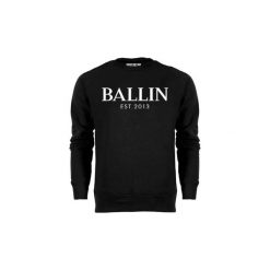 Swetry Ballin Est. 2013 Basic Sweater. Czarne swetry męskie Ballin Est. 2013, s, bez wzorów, bez kołnierzyka, bez kaptura. Za 151,48 zł.