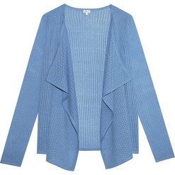 Kardigan "Lemon" w kolorze błękitnym. Niebieskie kardigany damskie Ateliers de la maille Paris, bez wzorów, z jedwabiu. W wyprzedaży za 214,95 zł.