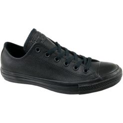 Converse Chuck Taylor Ox c135253 43 Czarne. Czarne buty sportowe męskie marki Converse, ze skóry. W wyprzedaży za 329,99 zł.