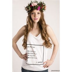 Top z cytatem, Witkacy, D.U.P.A. Topy damskie Pakamera, s, bez wzorów, bez kołnierzyka. Za 79,00 zł.