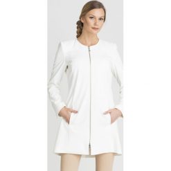 PŁASZCZ Patrizia Pepe. Białe kurtki damskie s, z materiału. Za 940,00 zł.