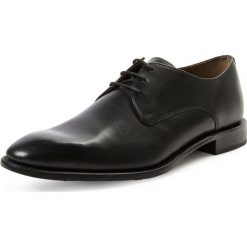 Buty wizytowe męskie: Gordon & Bros. – Męskie buty sznurowane ze skóry – Mirco, czarny