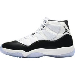 Buty Air Jordan 11 Retro "Concord" (378037-100). Czarne buty sportowe męskie marki Jordan, ze skóry. Za 849,99 zł.