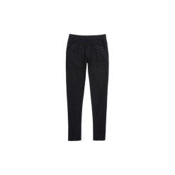 Spodnie damskie legginsy, Z KIESZENIAMI gładkie. Czarne legginsy marki TXM. Za 9,99 zł.