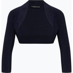 Ambiance - Bolerko damskie, niebieski. Niebieskie bolerka i narzutki damskie Ambiance, bez wzorów, bez rękawów. Za 119,95 zł.