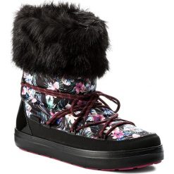 Śniegowce CROCS - Lodgepoint Graphic Lace Boot 204791 Tropical/Black. Buty zimowe damskie Crocs, z materiału, na niskim obcasie. W wyprzedaży za 259,00 zł.