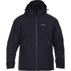 Kurtki sportowe męskie: Hi-tec Kurtka męska Giko Black/Black r. L