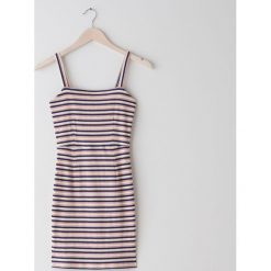 Sukienka mini - Wielobarwny. Sukienki damskie Sinsay, s, bez wzorów, bez kołnierzyka, bez rękawów, mini. Za 39,99 zł.