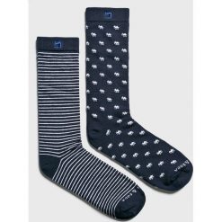 Scotch & Soda - Skarpety (2-pack). Fioletowe skarpetki męskie Scotch & Soda, bez wzorów, z elastanu. W wyprzedaży za 59,90 zł.