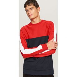 Bluzy męskie: Bluza w oldschoolowym stylu - Czerwony