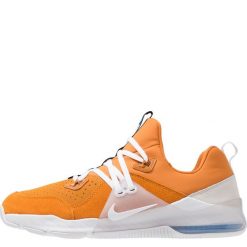 Nike Performance ZOOM TRAIN COMMAND Obuwie treningowe monarch/white/blue force/orange pulse/signal blue. Brązowe buty sportowe męskie Nike Performance, z materiału. Za 499,00 zł.