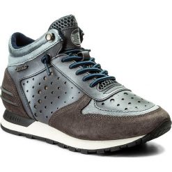 Sneakersy BUGATTI - 421-28531-1439-1140 Dark Grey/Blue. Szare półbuty damskie Bugatti, ze skóry. W wyprzedaży za 219,00 zł.