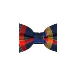 Mucha gotowa bowstyle Kolorowa kratka. Brązowe muchy męskie Bowstyle, w kolorowe wzory, z tkaniny. Za 75,00 zł.