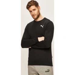 Puma - Bluza. Czarne bluzy męskie Puma, s, bez wzorów, z elastanu, z okrągłym kołnierzem, bez rękawów, bez kaptura. W wyprzedaży za 129,90 zł.