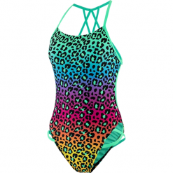 Speedo strój kąpielowy jednoczęściowy damski Neon Freestyler 1Pc AF 32 zielony. Zielone stroje kąpielowe damskie Speedo, bez wzorów, sportowe. Za 205,00 zł.