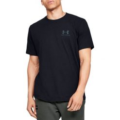 Under Armour Sportstyle LC Back Tee 1347880-001. Czarne t-shirty męskie m, z bawełny. W wyprzedaży za 89,99 zł.