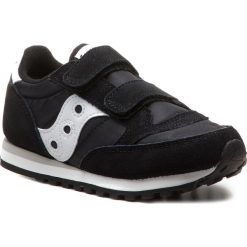 Sneakersy SAUCONY - Jazz Double Hl SK259620 Black. Czarne półbuty dziewczęce Saucony, bez wzorów, ze skóry, klasyczne, na rzepy. W wyprzedaży za 159,00 zł.