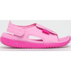 Nike Kids - Sandały dziecięce Sunray Adjust 5. Niebieskie sandały chłopięce Nike Kids, z gumy, bez zapięcia. Za 129,90 zł.
