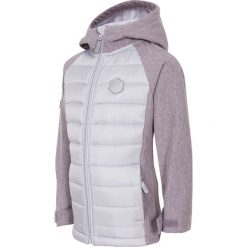 Kurtki dziewczęce: Softshell dla małych dziewczynek JSFD301 – chłodny jasny szary