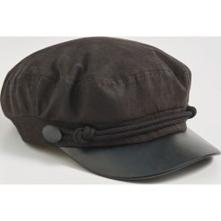 Czapka kaszkiet - Czarny. Czarne czapki damskie Sinsay, bez wzorów. Za 29,99 zł.