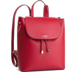 Plecak LAUREN RALPH LAUREN - Dryden 431719702003 Red. Czerwone plecaki damskie marki Lauren Ralph Lauren, ze skóry, klasyczne. Za 1089,00 zł.