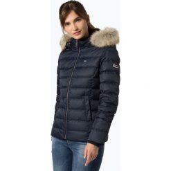 Tommy Jeans - Damska kurtka puchowa, niebieski. Niebieskie kurtki damskie Tommy Jeans, s, bez wzorów, z jeansu, klasyczne, bez kaptura. Za 899,95 zł.