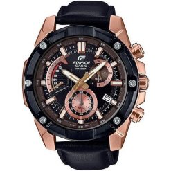 CASIO Budowla EFR 559BGL-1A. Różowe zegarki męskie CASIO, złote. W wyprzedaży za 551,00 zł.