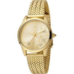 Just Cavalli - Zegarek JC1L042M0075. Żółte zegarki damskie marki Just Cavalli, ze stali. W wyprzedaży za 499,90 zł.