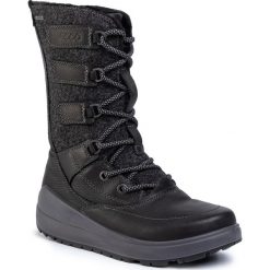 Śniegowce ECCO - Noyce GORE-TEX 83463302001 Black. Czarne kozaki damskie ecco, z wełny, bez zapięcia. W wyprzedaży za 589,00 zł.