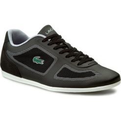 Sneakersy LACOSTE - Misano Evo 117 1 Cam 7-33CAM1028024 Blk. Czarne sneakersy męskie marki Lacoste, bez zapięcia. W wyprzedaży za 349,00 zł.