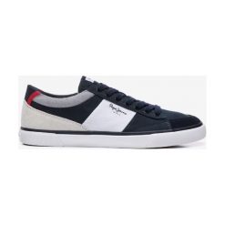 Pepe Jeans Kenton Sport Tenisówki Niebieski. Niebieskie buty sportowe męskie Pepe Jeans, z jeansu, bez zapięcia, tenisowe. Za 285,95 zł.