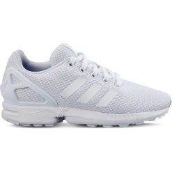 Wygodne Białe Buty Adidas Zx Flux K 421. Białe sneakersy damskie Molly.pl, z gumy. Za 279,00 zł.