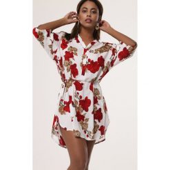 Biała Sukienka Undesigning. Białe sukienki damskie Born2be, na lato, xl, w paski, koszulowe. Za 79,99 zł.