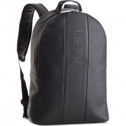 Plecak CALVIN KLEIN - Strike Round Backpack K50K504279 001. Czarne torby męskie skórzane Calvin Klein, bez wzorów, ze skóry ekologicznej. W wyprzedaży za 479,00 zł.