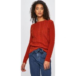 Medicine - Sweter Sensual Preppy. Brązowe swetry klasyczne damskie marki MEDICINE, s, z bawełny, z okrągłym kołnierzem. Za 89,90 zł.