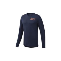T-shirty z długim rękawem Reebok Sport Koszulka Meet You There. Czarne koszulki męskie Reebok Sport, s, bez wzorów, sportowe, bez kołnierzyka, z długim rękawem, długie. Za 139,00 zł.