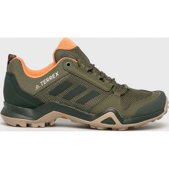 Adidas Performance - Buty Terrex Ax3. Zielone buty trekkingowe damskie . W wyprzedaży za 269,90 zł.