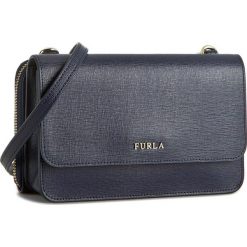 Torebka FURLA - Riva 871730 E EL40 B30 Navy. Niebieskie listonoszki damskie marki Furla, ze skóry. W wyprzedaży za 749,00 zł.