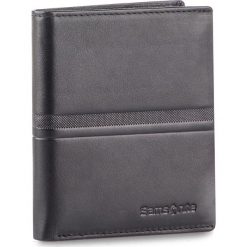 Duży Portfel Męski SAMSONITE - 001-015A0-0783-01 Black. Czarne portfele męskie Samsonite, bez wzorów, ze skóry. W wyprzedaży za 129,00 zł.