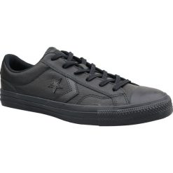 Converse Star Player OX 159779C 42,5 Czarne. Czarne buty sportowe męskie Converse, ze skóry, bez zapięcia. W wyprzedaży za 299,99 zł.