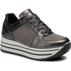 Sneakersy IGI&CO - 4146711 Grigio. Szare półbuty damskie IGI&CO, ze skóry. W wyprzedaży za 299,00 zł.