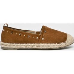 Medicine - Espadryle Take Daily. Czarne espadryle damskie MEDICINE, bez wzorów, z gumy, bez obcasa. W wyprzedaży za 69,90 zł.