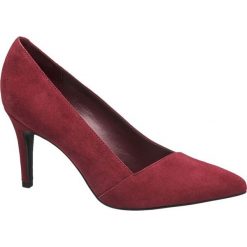 Szpilki damskie 5th Avenue czerwone. Czerwone szpilki 5th Avenue, bez wzorów, ze skóry, bez obcasa, na obcasie, bez zapięcia. Za 179,90 zł.