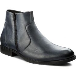 Kozaki GINO ROSSI - Chuck MBV801-K35-KB00-5700-F 59. Niebieskie glany męskie Gino Rossi, z materiału. W wyprzedaży za 249,00 zł.