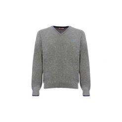 Swetry Sun68 K28106. Szare swetry męskie SUN68, xl, bez wzorów, bez kołnierzyka, bez kaptura. Za 457,18 zł.